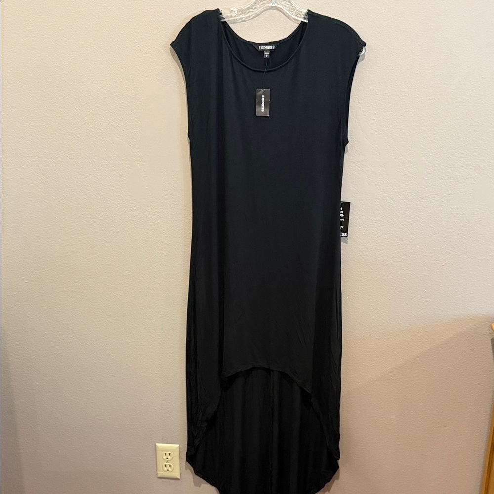 Express Black High Low Dress